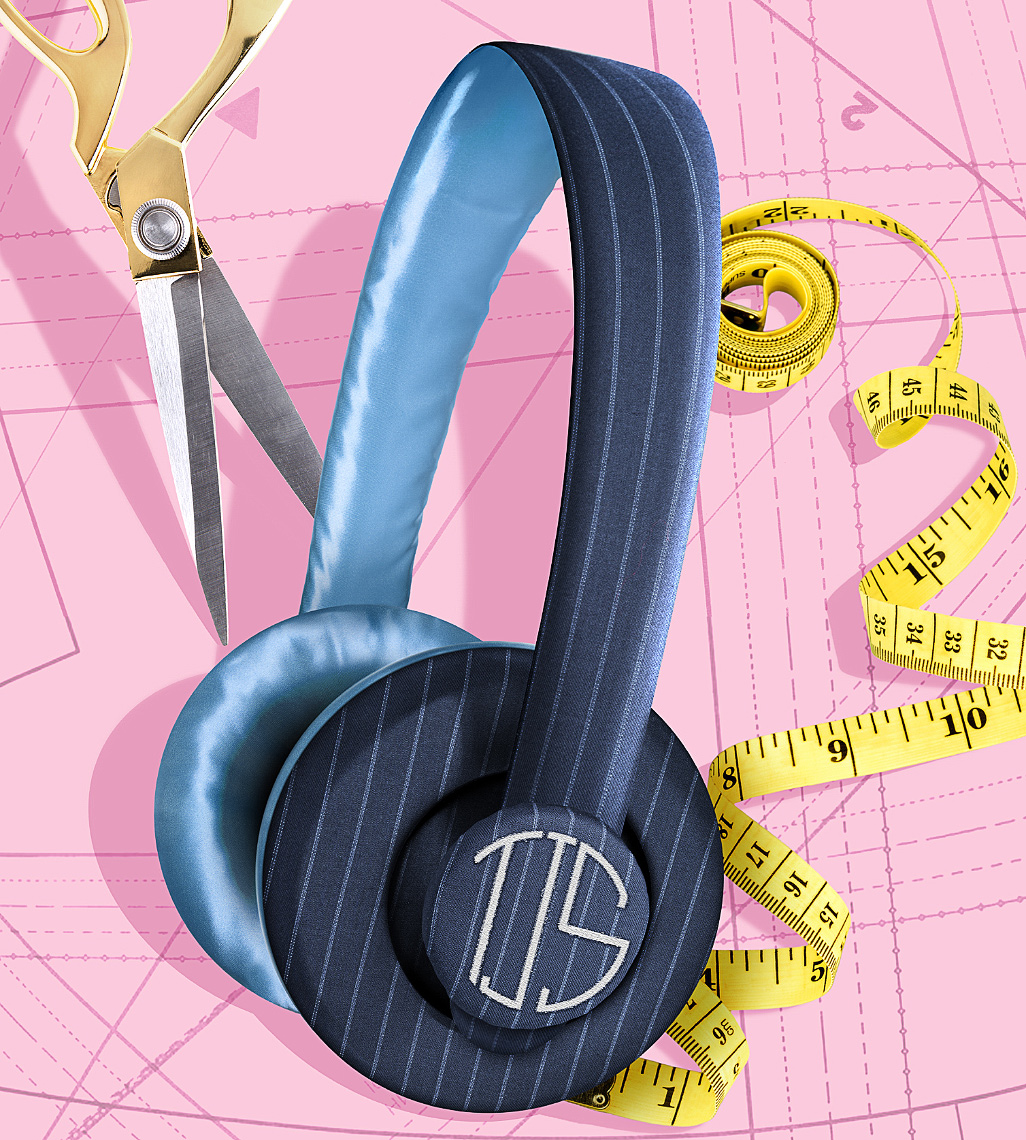 Custom headphones photo-illustration by John Kuczala
