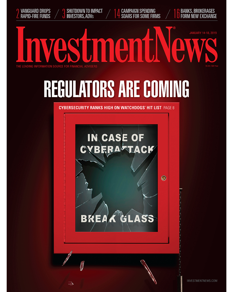 Cyber attack regulation in finance illustration by John Kuczala