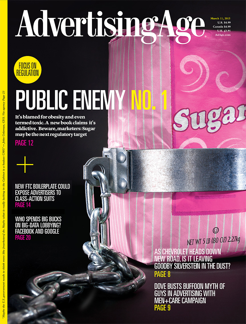 Sugar is public enemy number one conceptual photo by John Kuczala
