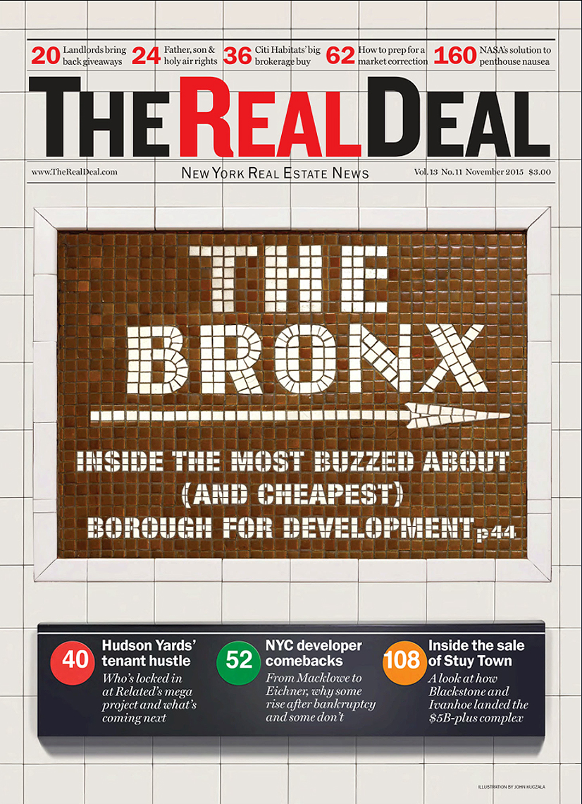 Bronx real estate development photo-illustration by John Kuczala