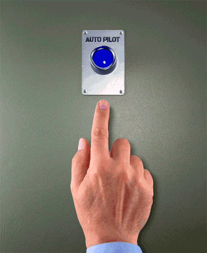 Press autopilot button animated gif by John Kuczala
